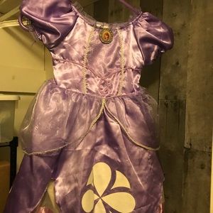Size 3 Sofia the first costume